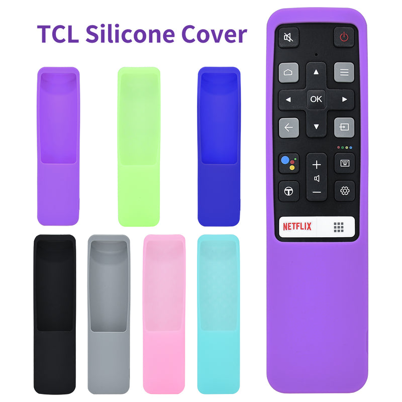 Suitable for short TCL remote control silicone protective cover, waterproof and falling remote control cover