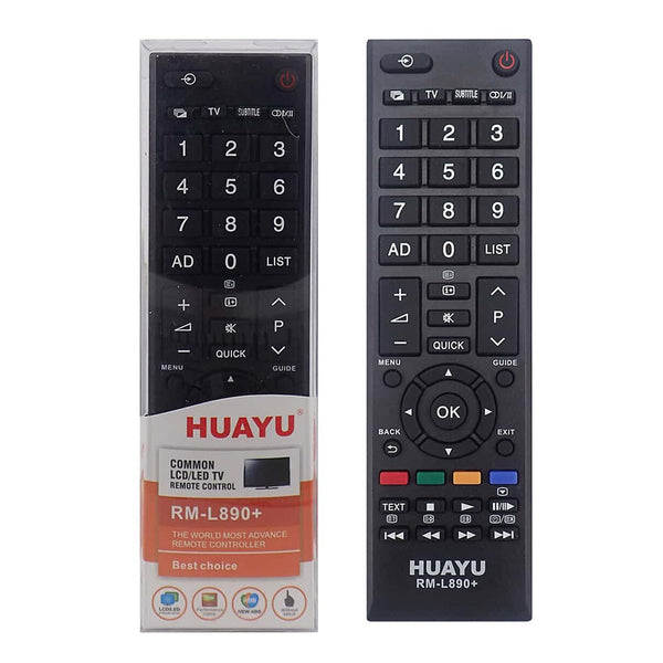 New HUAYU RM-L890+ Universal For Toshiba LCD TV Remote Control CT-90013 CT-90128