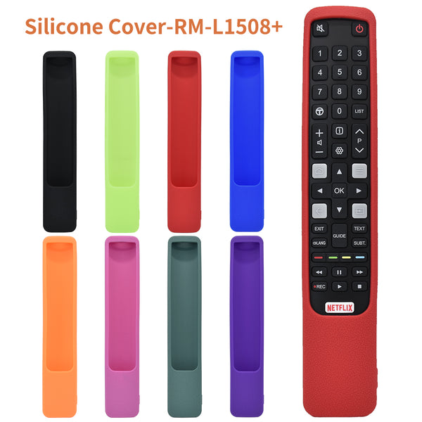 Suitable for RM-L1508+ TCL remote control silicone protective cover, waterproof and fall remote control cover