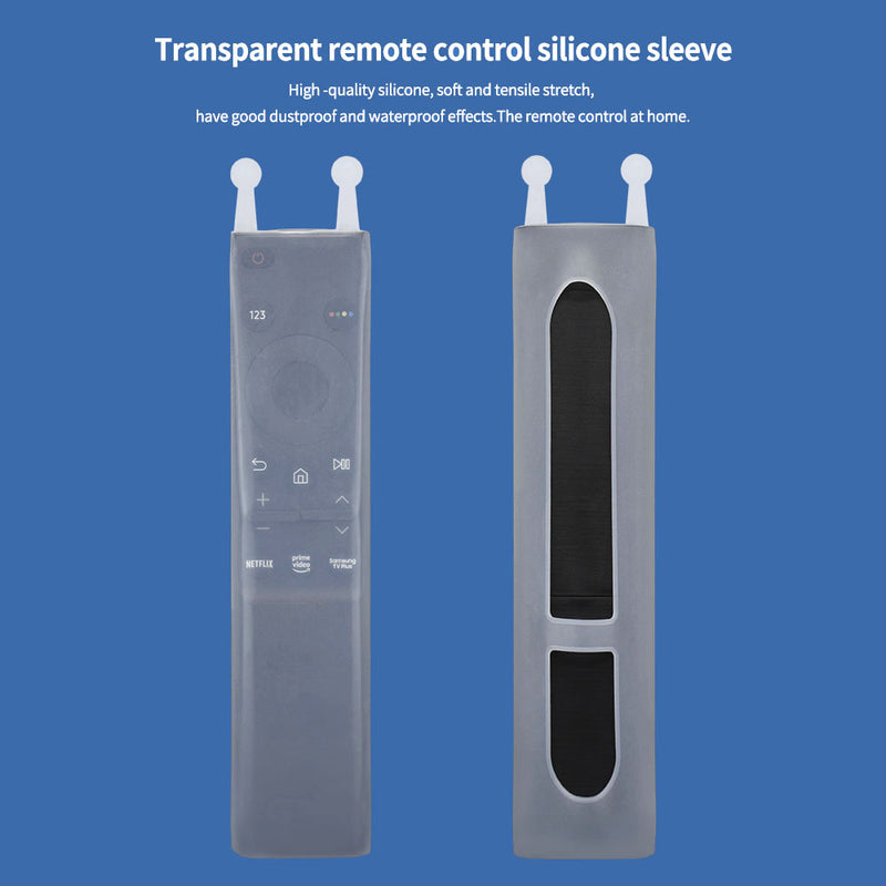 Short remote control universal transparent silicone sleeve, waterproof and falling remote control cover