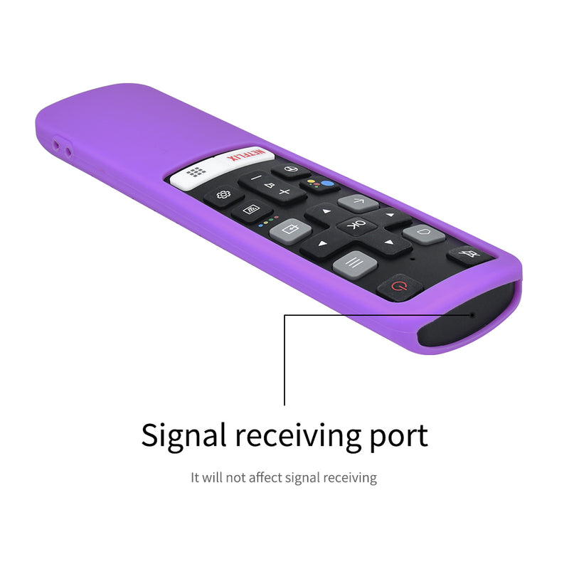 Suitable for short TCL remote control silicone protective cover, waterproof and falling remote control cover