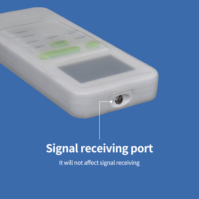 Air conditioning remote control general transparent silicone sleeve, waterproof and falling remote control cover