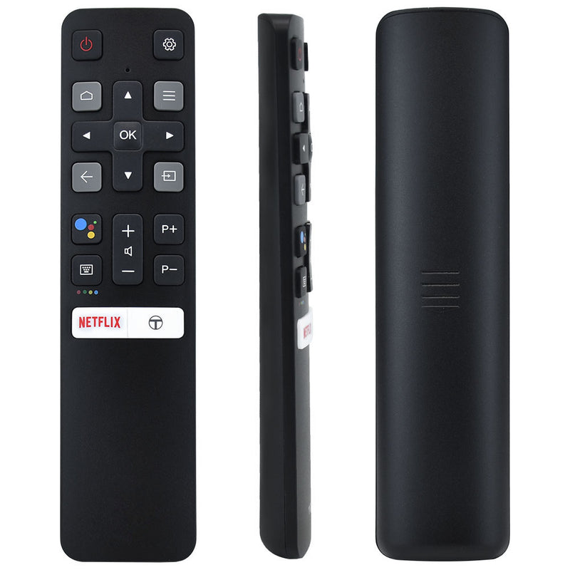 OEM Replacement Remote Control for TCL Voice Mic RC802V FUR7 / RC802VFUR7 TV Remote Control