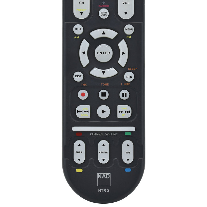 New Genuine HTR 2 HTR2 For NAD Universal Learning Home Theater Remote T743 T744