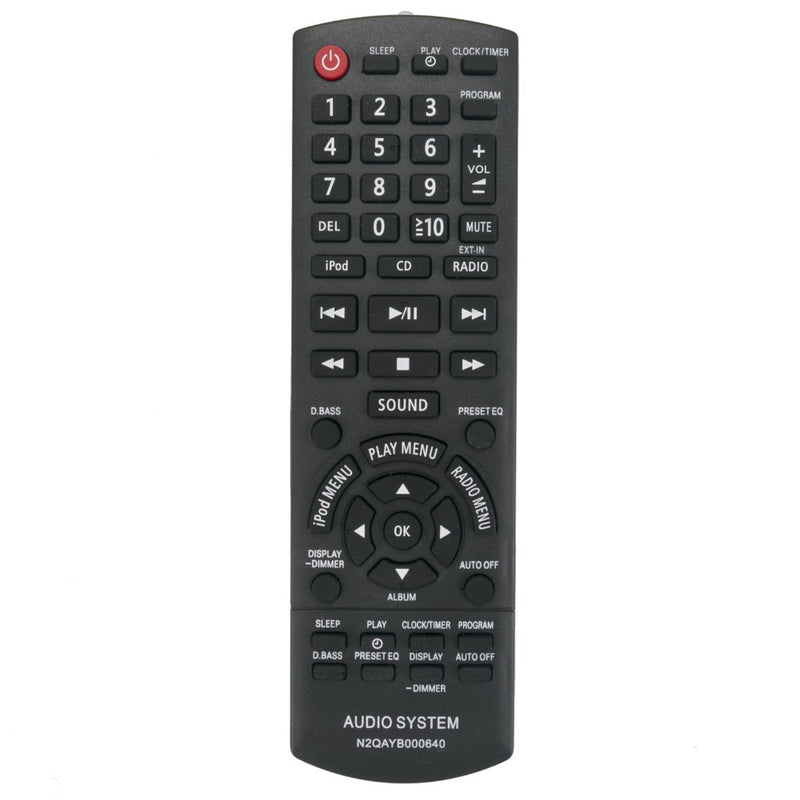 N2QAYB000640 Remote Control Applicable for SC-HC25 SC-AKX14 SC-PMX5 SC-PM500DB