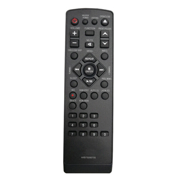 AKB73295705  Remote Control for Mini HiFi Audio Sound System