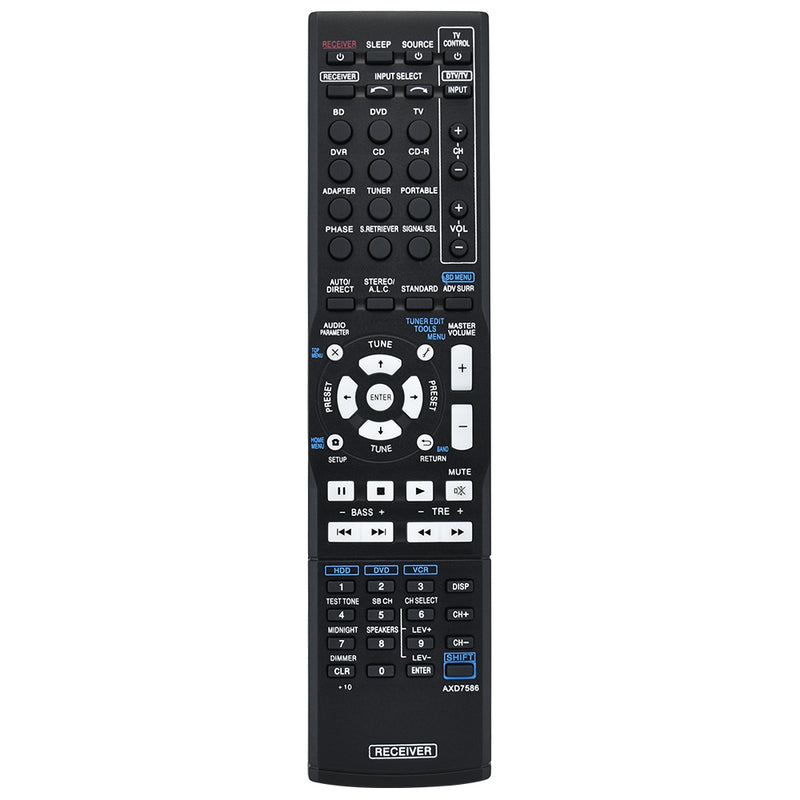 New AXD7586 Remote Control For Pioneer AV Receiver VSX-520-S VSX-53 VSX-1121