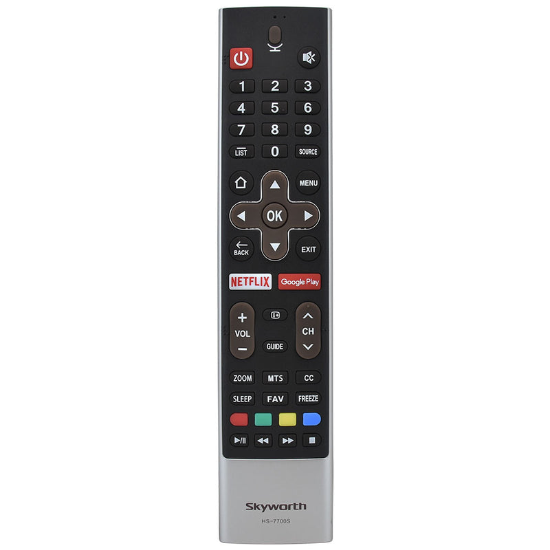 HS-7700S de Control remoto Original por voz para Smart Tv SKYWORTH Android