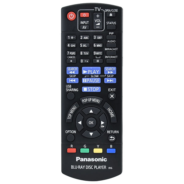 N2QAYB000965 Replace Remote for Panasonic Blu-ray Player DMP-BDT270 DMP-BDT270GT