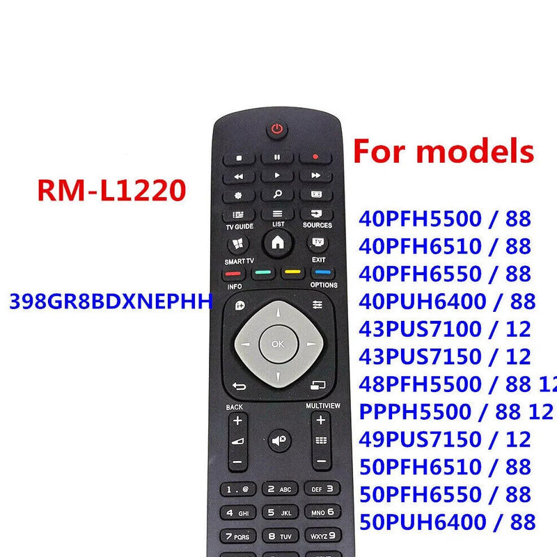 Remote Control  40PUK6809 47PFT5609 50PUK6809 58PUS6809 398GR8BDXNEPHH Fit for Smart TV