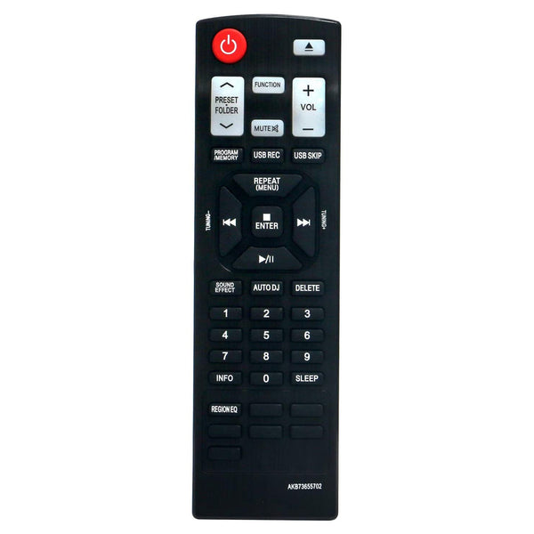 AKB73655702 Remote fit for Mini Hi-Fi System CMS4530W CMS4530F CMS4630F CM4730