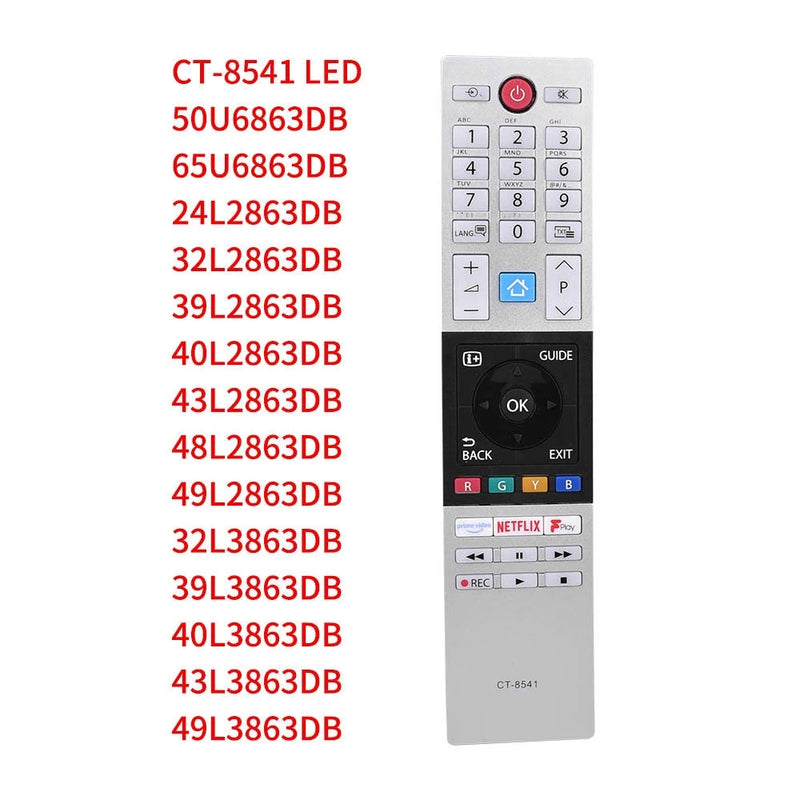 LCD LED Remote Control For Smart TV CT-8541 50U6863DB 49L2863DB 49L3863DB