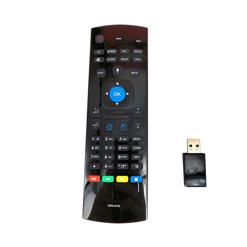 HTR-U12L TV Remote Control For LCD/LED TV Smart Remote Control With Mini Keyboard USB Voice Function