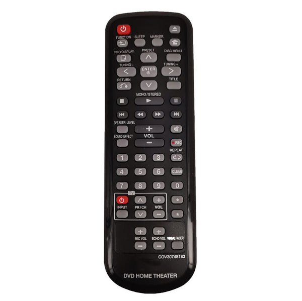 COV30748183 For DVD Home Theater Remote Control COV30748184