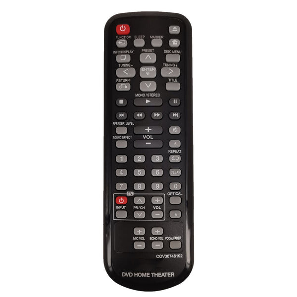 COV30748192 For DVD Home Theater Remote Control COV30748183