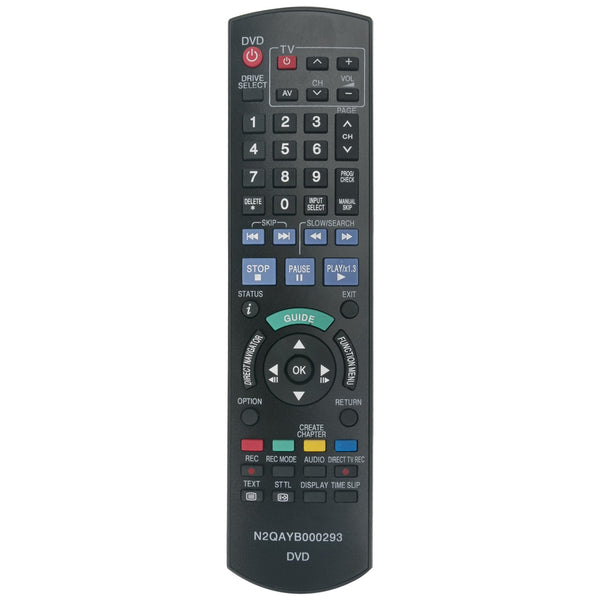 N2QAYB000293 Remote for DVD Recorder DMR-XW400 DMR-EX768EB