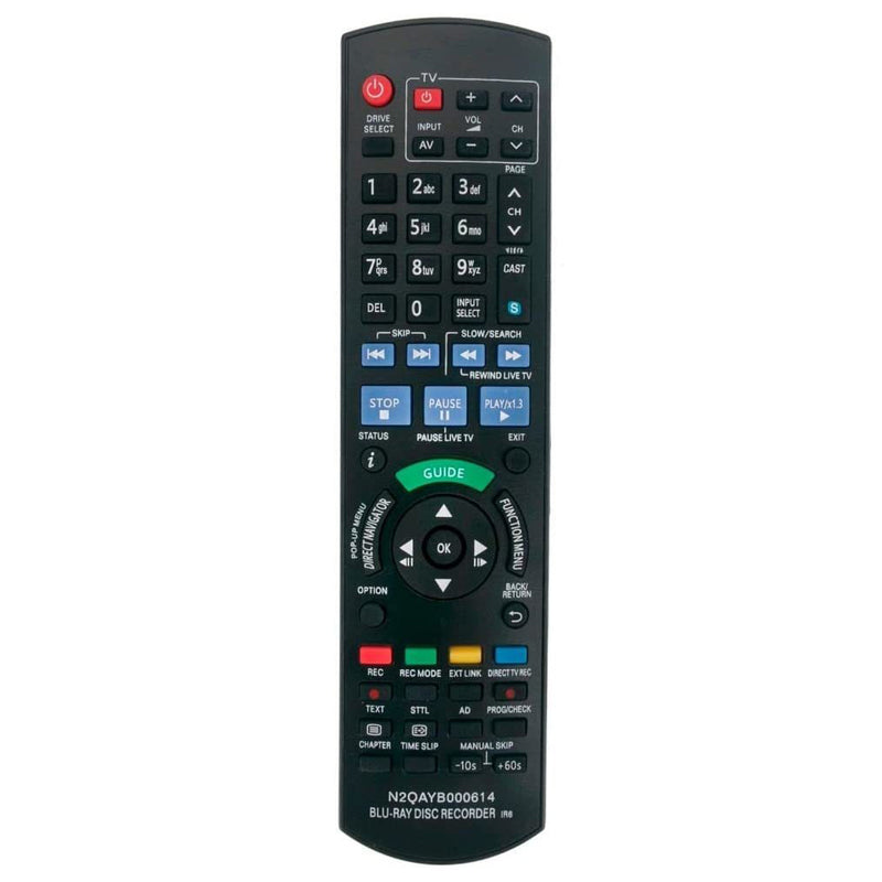 N2QAYB000614 For Blu-ray DISC RECORDER IR6 Remote Control