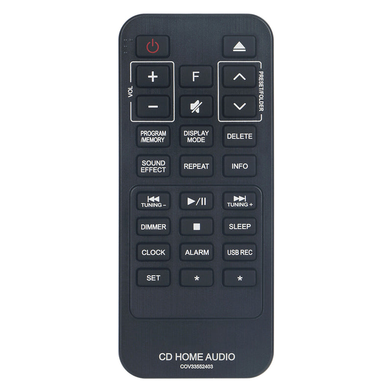 Remote COV33552403 for Home Audio HI-FI CM2760