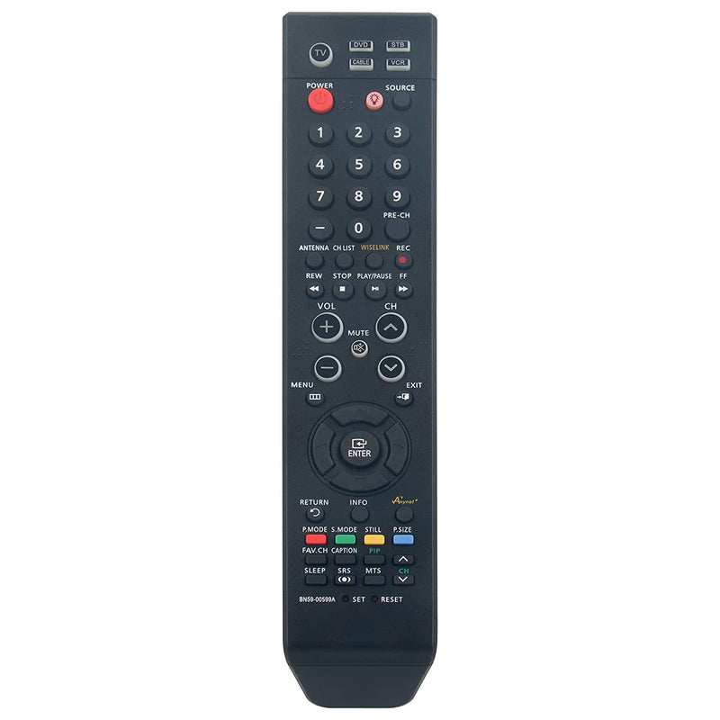 BN59-00599A Remote Control Compatible with TV FPT5084X/XAA FPT6374X/XAA HPT4254 HPT5044X/XAA