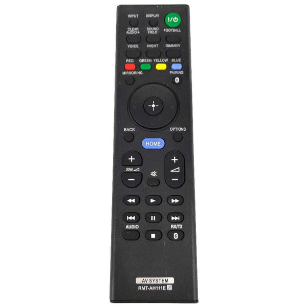 RMT-AH111E Remote Control for Sound bar Home Theatre System for HT-ST5 HT-XT1 HT-CT290 HT-CT291 HT-NT3 SA-CT390