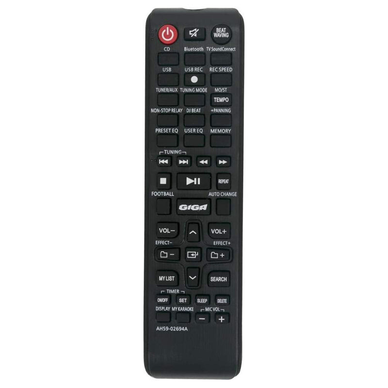 AH59-02694A Remote Control fit for Sound System MX-JS8000 MX-JS9500