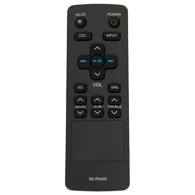 SE-R0429 Sound Bar Remote Control For SBX4250 SBX4250KN SBX5065KU