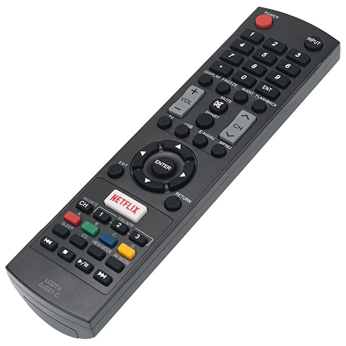 GJ221-C Remote Control for LCD LED TV LC32LE653U LC-43LE653U