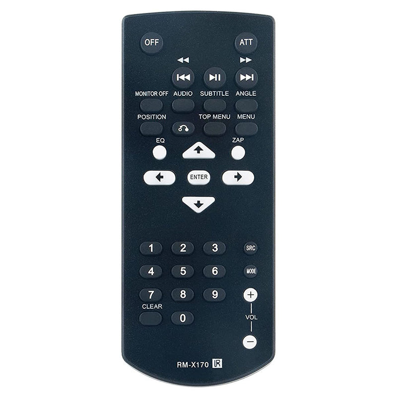 RM-X170 Remote Control For Media Receiver XAV-72BT XAV-AX8100 XAV-AX5000 XAV-68BT XAV-AX210 XAV-V10BT XNV-L77BT