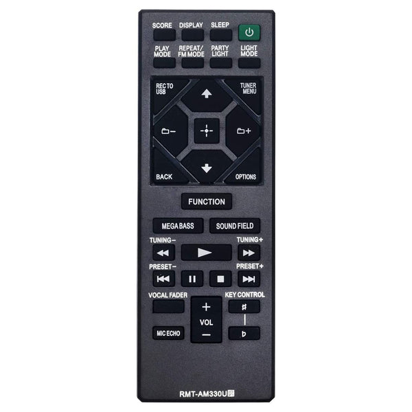 RMT-AM330U Remote fit for  Home Audio System MHC-M20 MHC-V90W SHAKE-X10 SA-V90W  HCD-SHAKE10 SS-SHAKE10