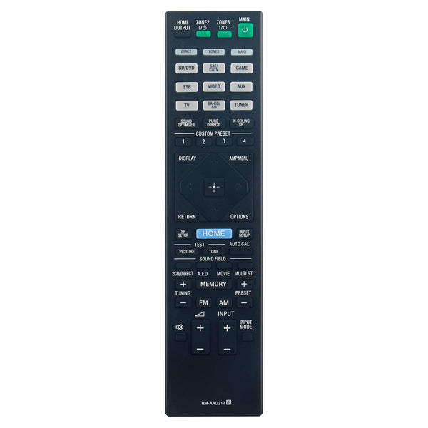 RM-AAU217 Remote Control for Receiver STR-ZA5000ES STR-ZA2100ES STRZA1100ES STRZA3100ES