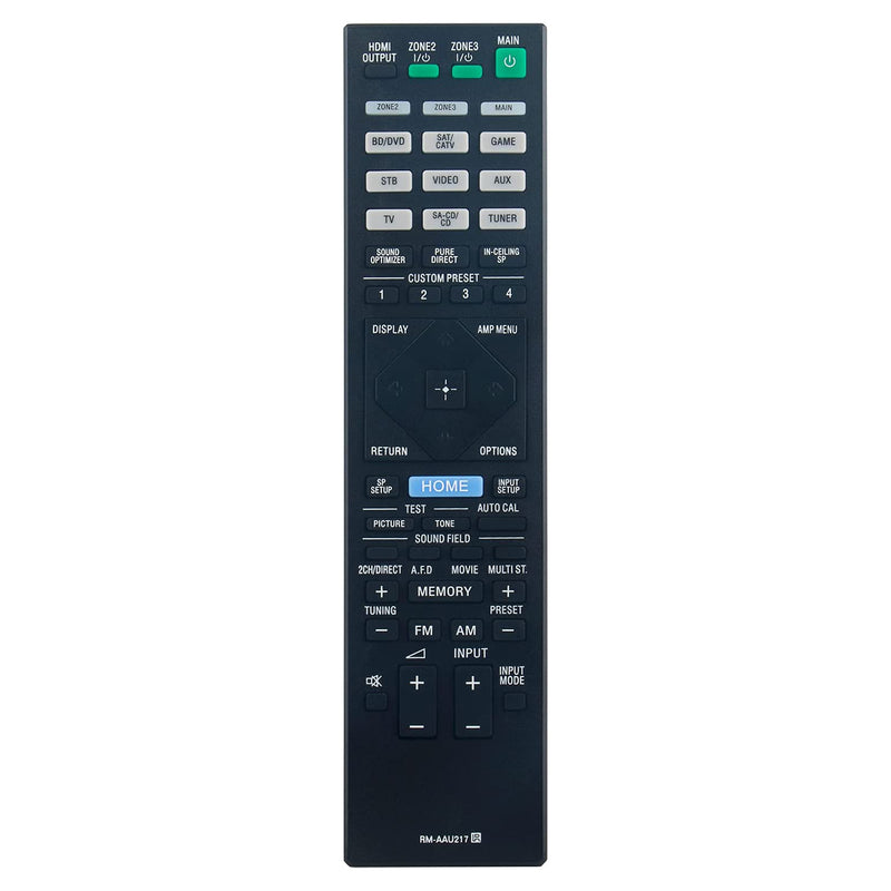 RM-AAU217 Remote Control for Receiver STR-ZA5000ES STR-ZA2100ES STRZA1100ES STRZA3100ES