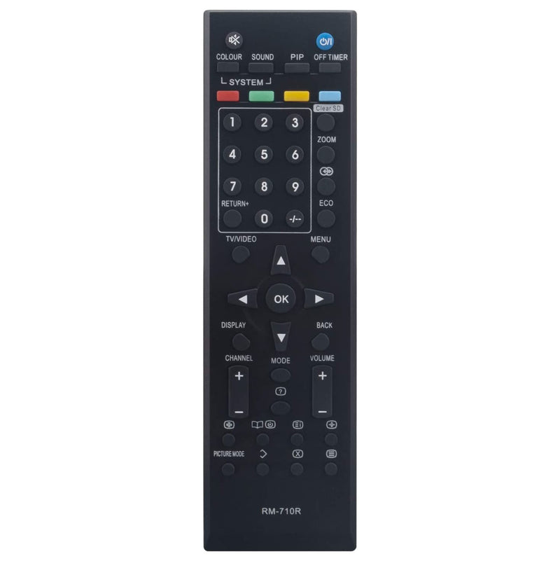 RM-710R Remote for TV RM-C1280 RM-C232 RTRMC20201C LT22EX19 LT42EX18 RM-C1120 RM-C402 RM-C1331 RM-C1920