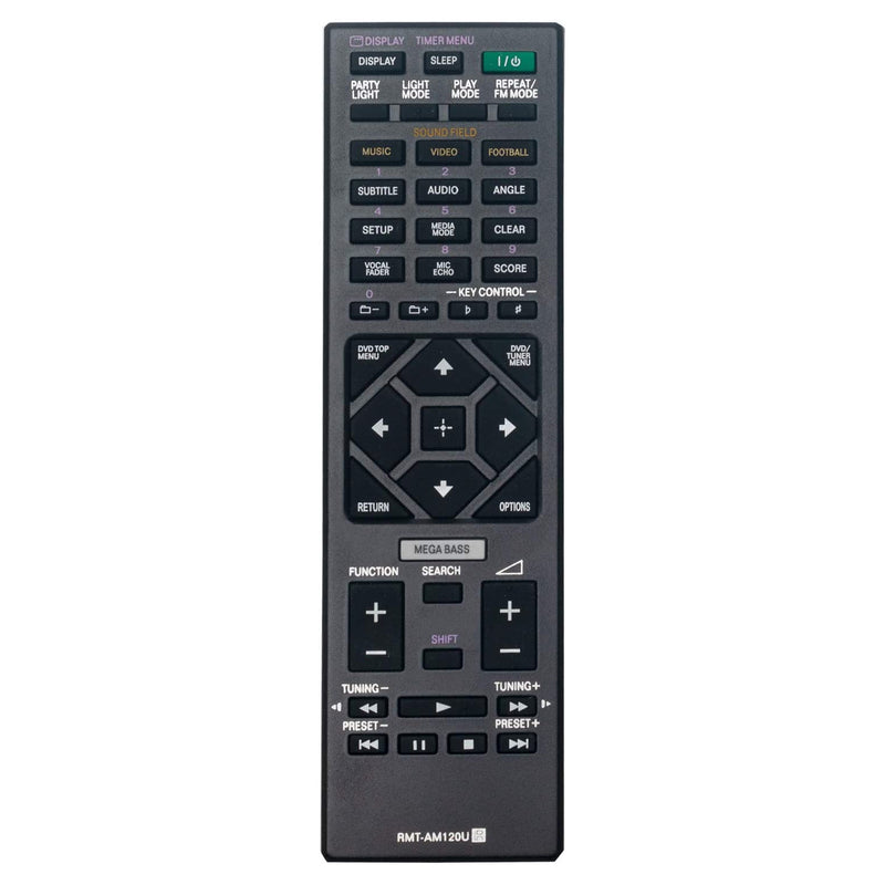 RMT-AM120U Remote Control for MHC-V7D SHAKE-X7D MHC-GT3D MHC-GT5D SHAKE-X1D SHAKE-X3D Home Audio System