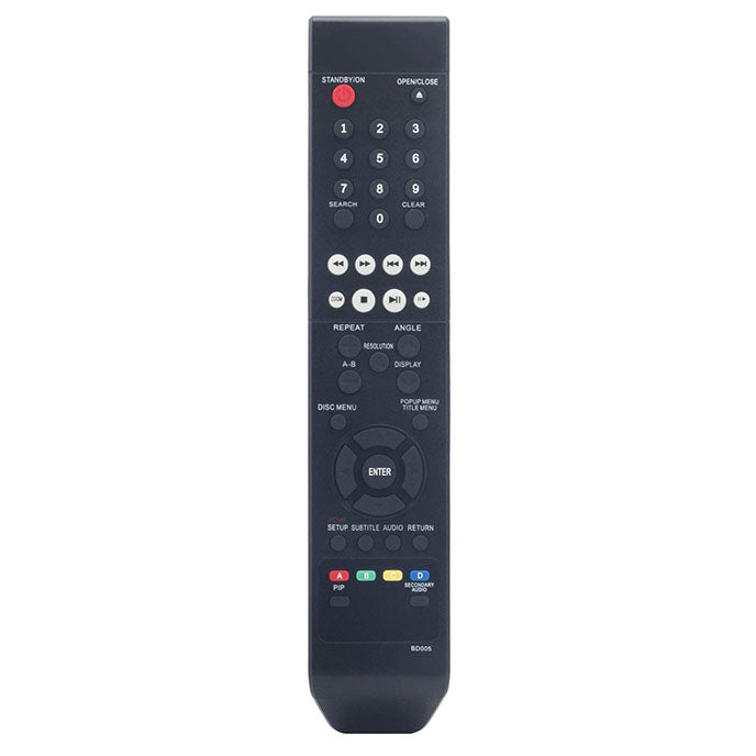 BD005 Remote Control For Blu-ray Disc Player NS-BRDVD3 NS-BRDVD4-CA NS-WBRDVD2 NS-2BRDVD