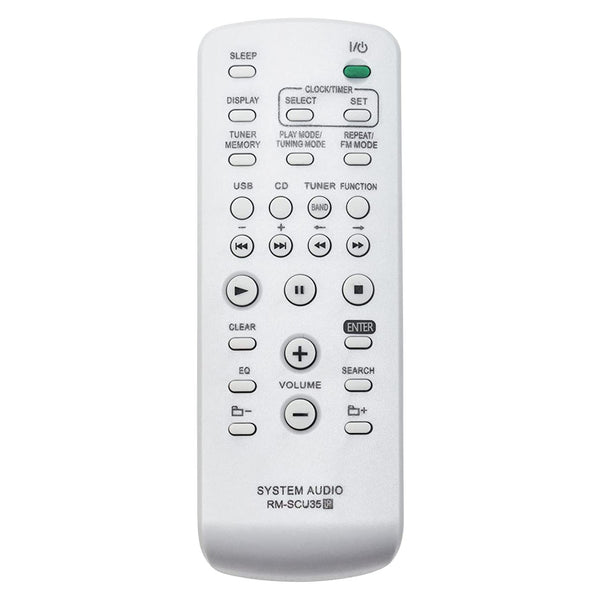 RM-SCU35 Remote Control for CMT-U1BT CMT-HX3 CMT-HX5BT CMT-HX3R CMT-HX9DAB  CMT-U1 Micro Hi-Fi Component System