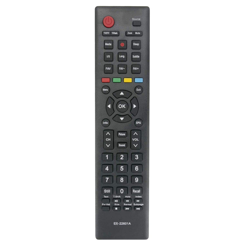 ER-22601A Remote fit for TV 32M2160 40M2160P 32D60TSP HL24K20D HL32K20D LTDN40D50AU LHD32D50AU H39N2110C