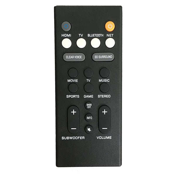 Remote Control VCQ9140 For Audio ATS-1090 YAS-CU209 YYAS109BL SR-C20A NS-WSW44 Sound Bar
