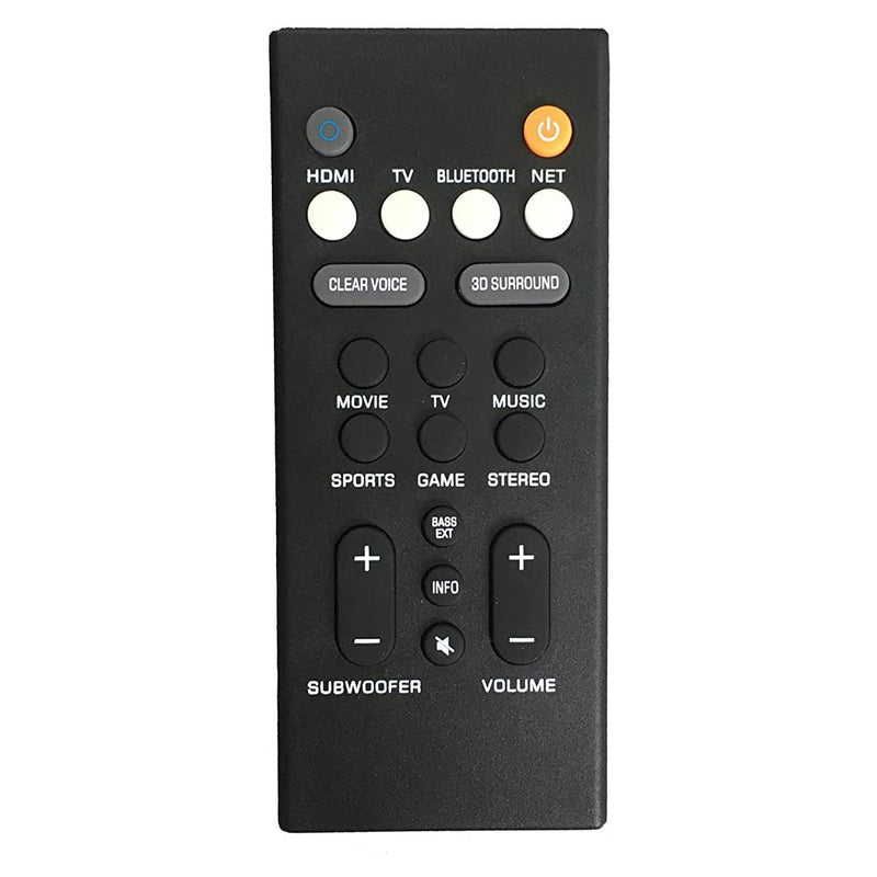 Remote Control VCQ9140 For Audio ATS-1090 YAS-CU209 YYAS109BL SR-C20A NS-WSW44 Sound Bar