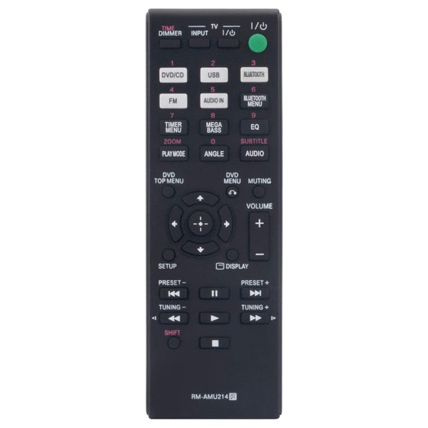 RM-AMU214 Remote Control for Audio System CMTSBT40D HCDSBT40D