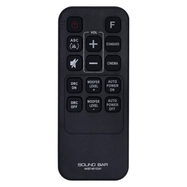 AKB74815341 Remote Control fit for SH3 SPH3B-W LAC553B S45A1-D LAS260B Soundbar