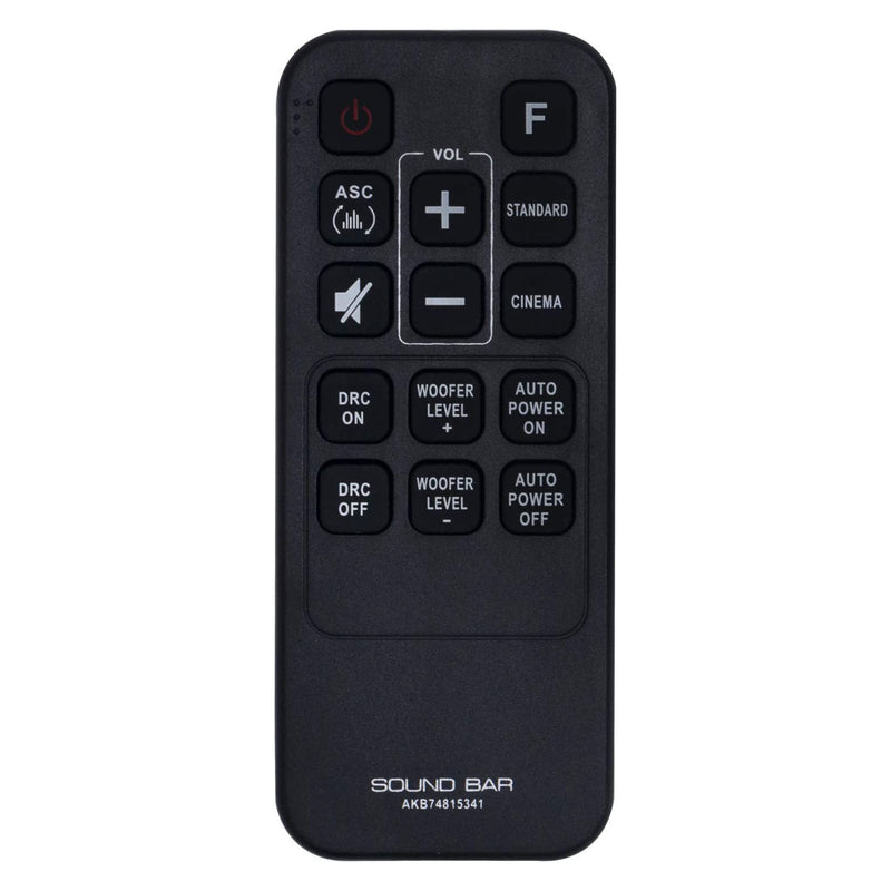 AKB74815341 Remote Control fit for SH3 SPH3B-W LAC553B S45A1-D LAS260B Soundbar