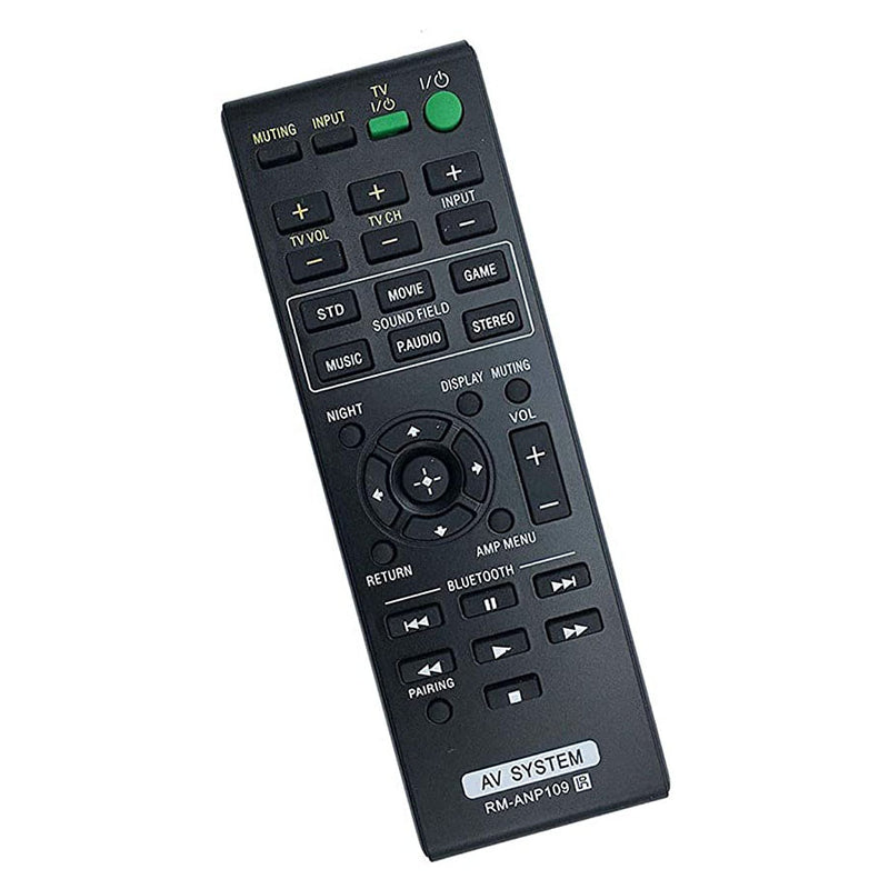 RM-ANP109 Remote Control fit for Audio Video Home Theater Sound System HT-CT260C HT-CT260HP HT-CT260W SA-CT260H SA-WCT260H