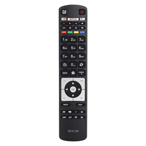 Remote Control RC5118F for LCD Smart TV 42HYT42U 50HYT62U H 50HYT62UH
