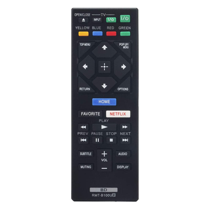 RMT-B100U Remote fit for Blu-ray Disc DVD Player BDP-BX150 BDP-BX370 BDP-BX650 BDP-S1500 BDP-S1700 BDP-S2500 BDP-S2900