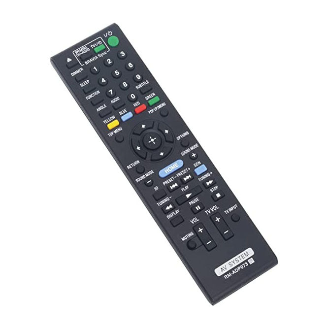 RM-ADP073 Remote Control For Blu-ray Disc DVD Player BDV-E490 BDV-E190 BDV-N990W Home Theater System