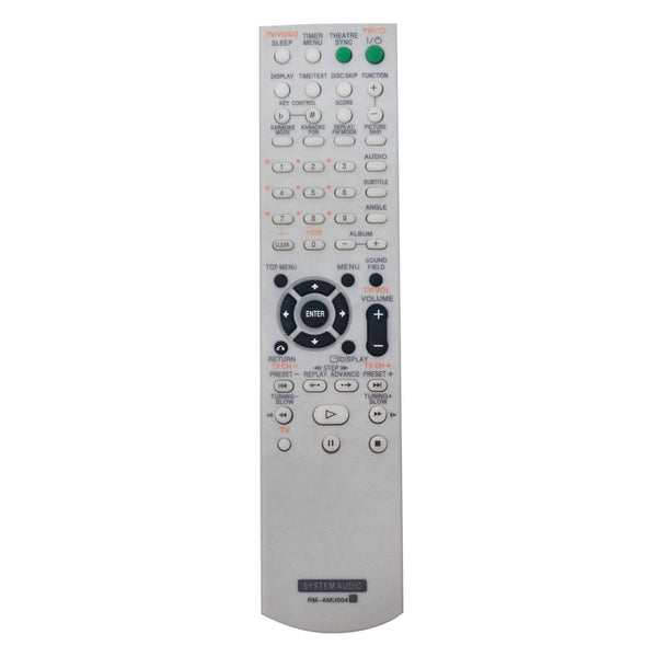 RM-AMU004 Remote Control for FST-ZX100D LBT-ZX80D MHC-GN1000D Mini Hi-Fi Component System Remote Control