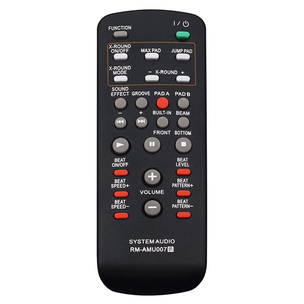 RM-AMU007 Remote Control fit for System Audio HCD-ZUX9 FST-ZUX9 LBT-ZUX9 SS-ZUX9 SS-ZUX9P Remote Controller