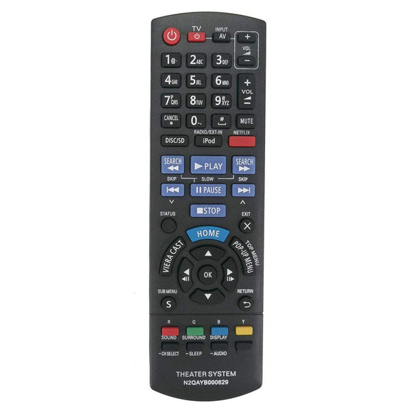 N2QAYB000629 Remote for Blu-ray SC-BTT268 SC-BTT270 SC-BTT273