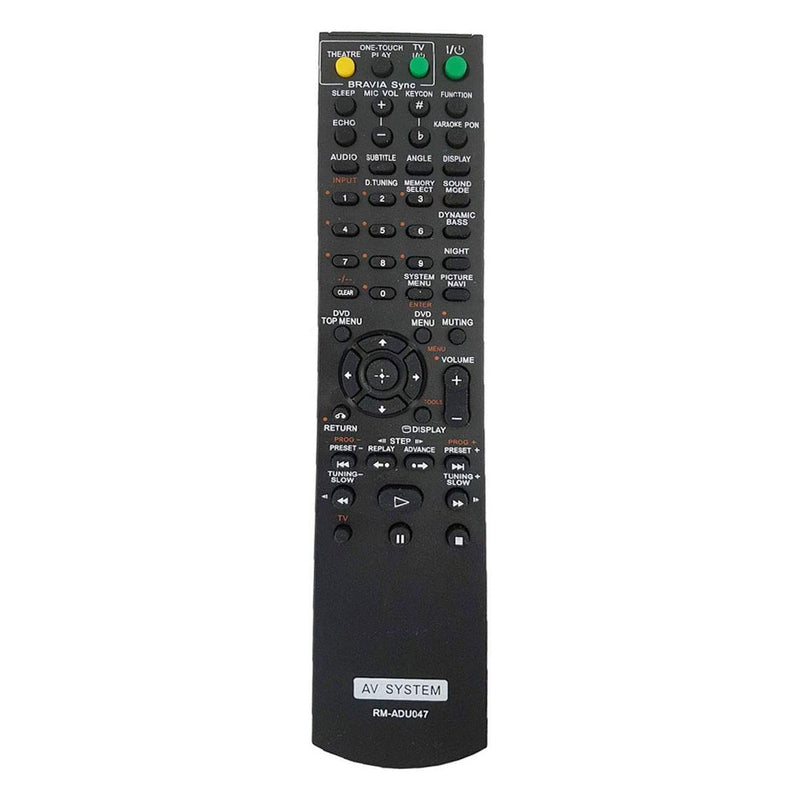 Remote Control RM-ADU047 fit for DVD Player Receiver DAV-HDX275 DAV-HDX277WC DAV-HDX576W HCD-DX170 KDL-46HX850