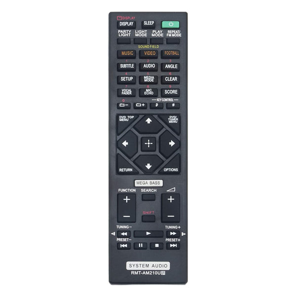 RMT-AM210U Remote Control fit for Home Audio System SHAKE-X30D SHAKE-X70D MHC-GT4D MHC-V44D MHC-V50D SS-GT4DB SA-WGT4D